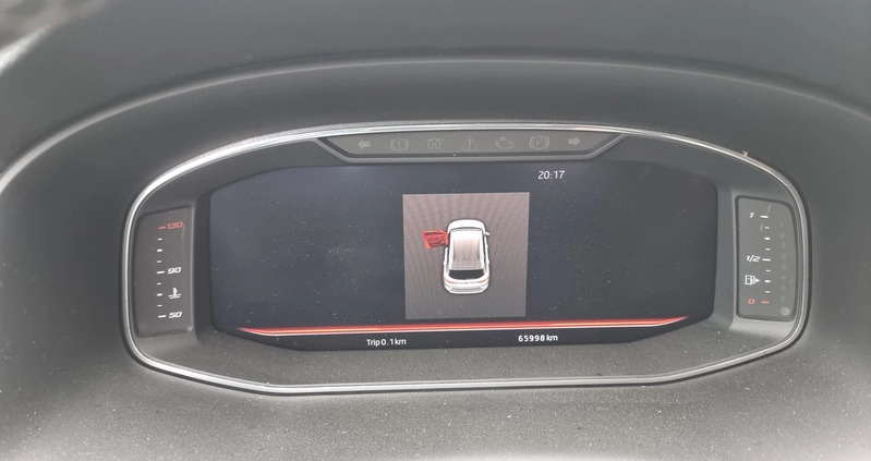 Seat Ateca cena 29800 przebieg: 66000, rok produkcji 2019 z Kraków małe 232